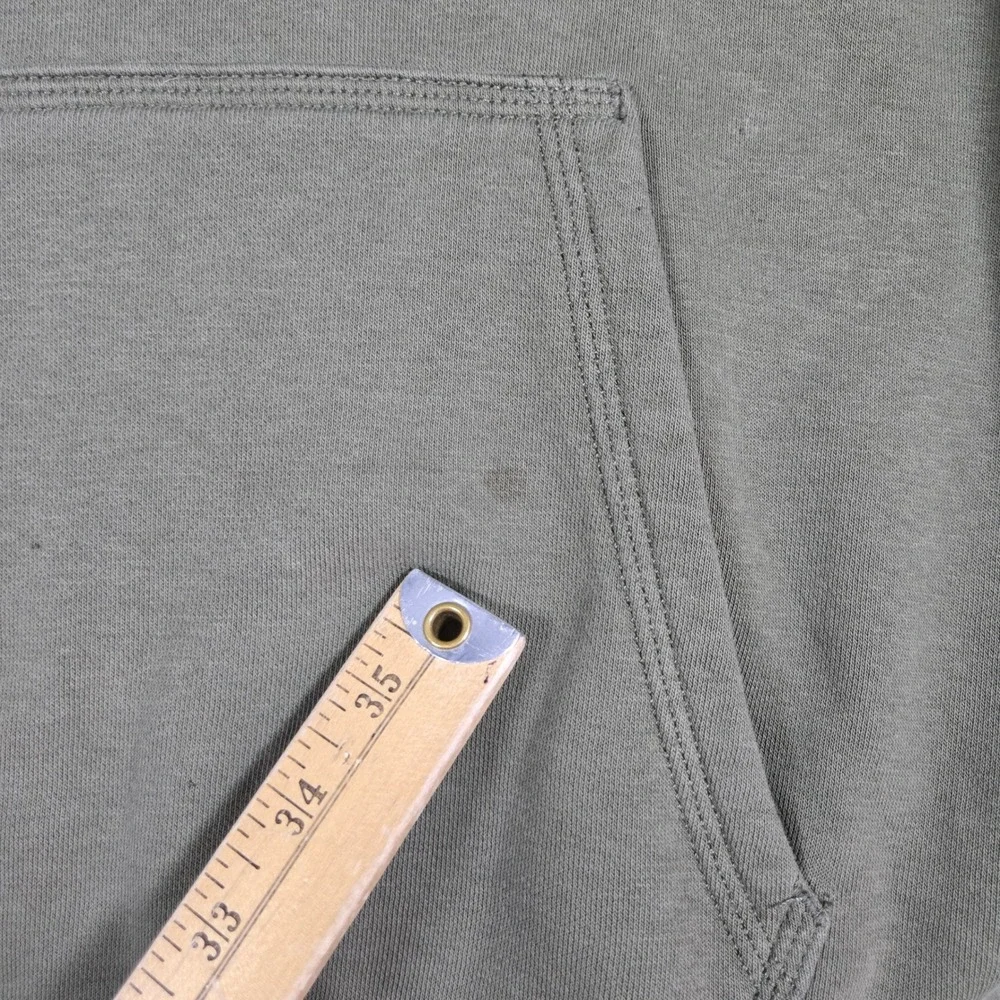 Nike Mens Olive Green Club Fleece Pullover Hoodie Medium
